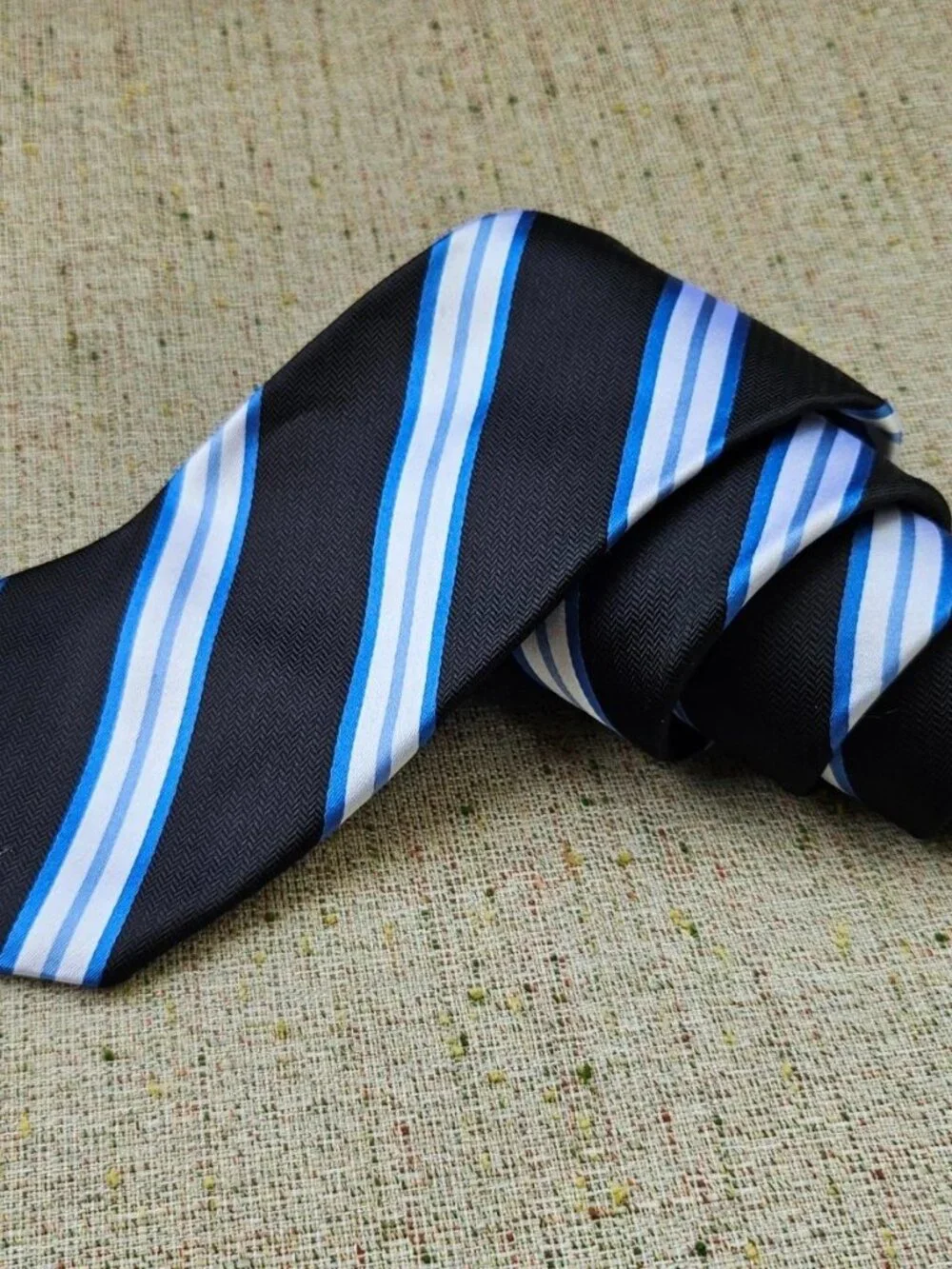 Vintage Brooks Brothers 346 Striped Silk Tie Men Neck Tie Classic Tie Made USA
